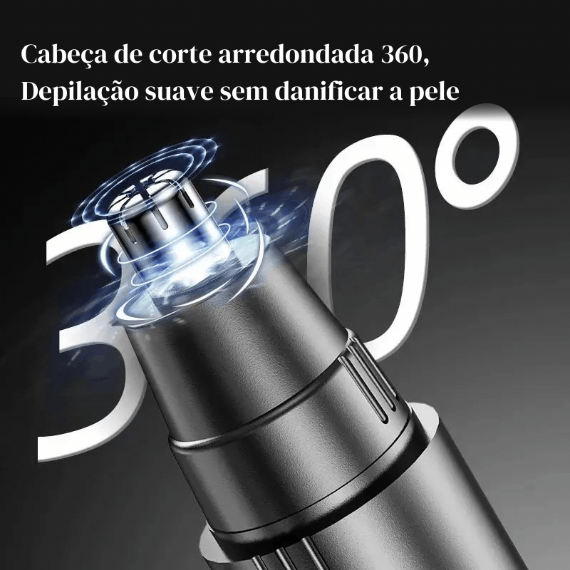 Aparador de cabelos nasal elétrico, feminino e masculino - Truly Shop 