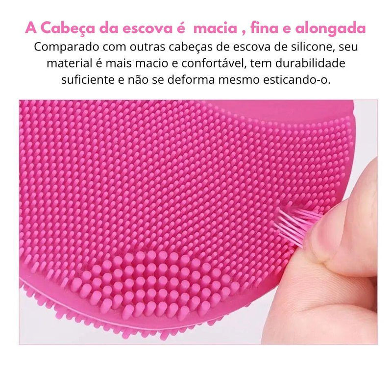 Ckeyin-Escova de limpeza facial de silicone elétrica - Truly Shop 