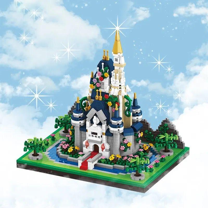 Lego construção de castelo. conjunto DIY de castelo de princesa, tijolos criativos para crianças e adultos - Truly Shop 