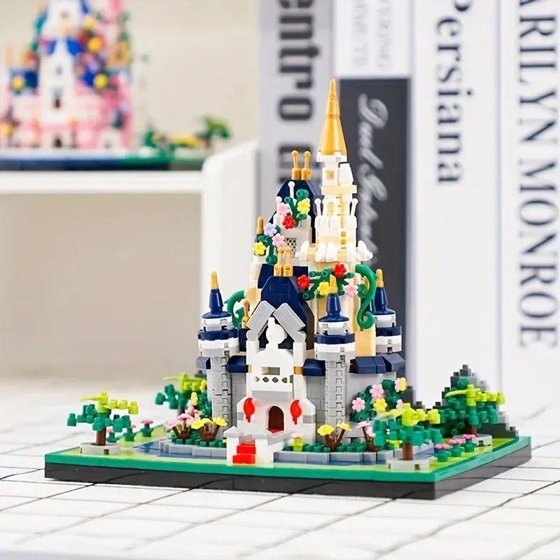 Lego construção de castelo. conjunto DIY de castelo de princesa, tijolos criativos para crianças e adultos - Truly Shop 