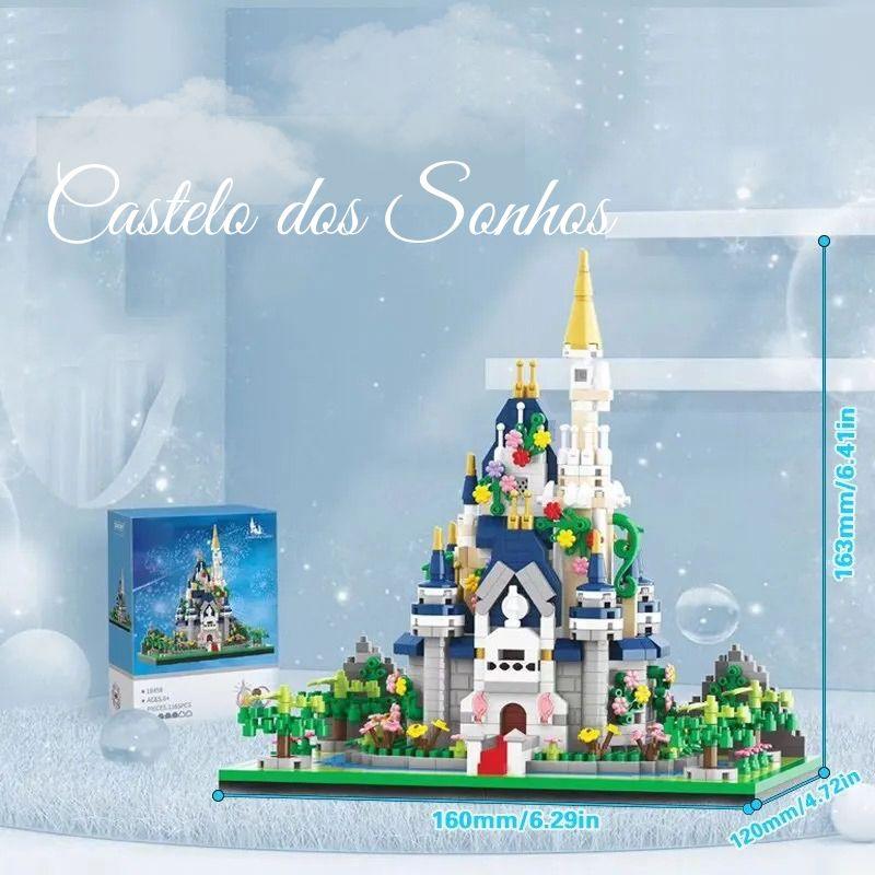 Lego construção de castelo. conjunto DIY de castelo de princesa, tijolos criativos para crianças e adultos - Truly Shop 