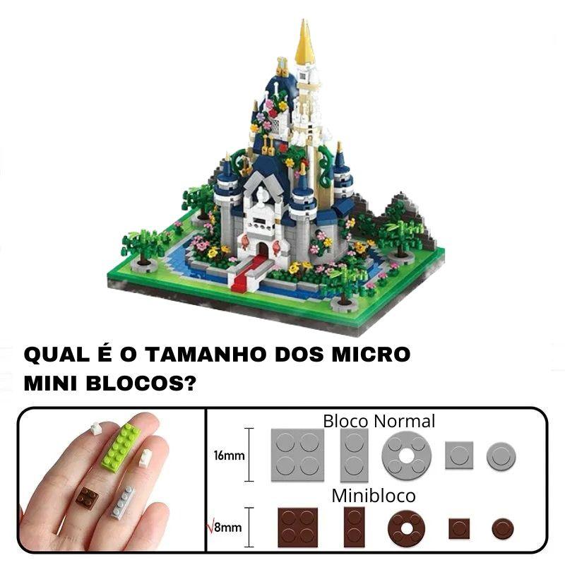 Lego construção de castelo. conjunto DIY de castelo de princesa, tijolos criativos para crianças e adultos - Truly Shop 