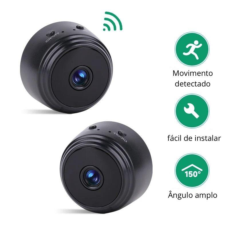 Mini Câmera de monitoramento A9 WI-FI, sem fio. - Truly Shop 