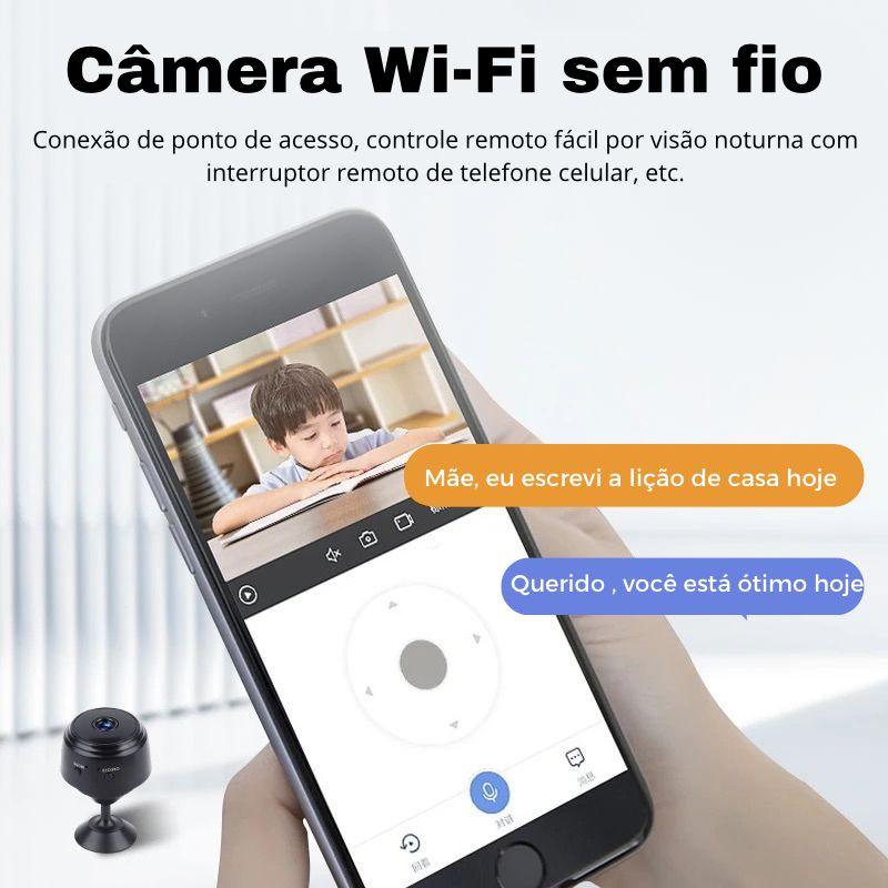 Mini Câmera de monitoramento A9 WI-FI, sem fio. - Truly Shop 