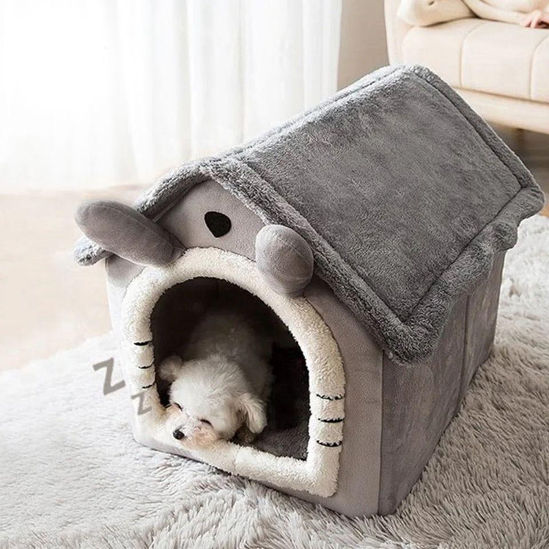 Cama para pets com design de casinha - Truly Shop 