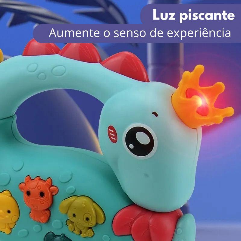 Teclado eletrônico de baby dinossauro - Truly Shop 